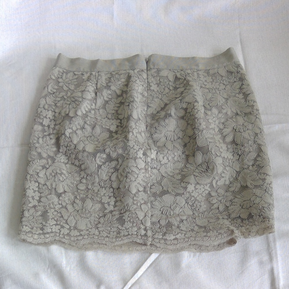 J. Crew Garden Lace Skirt